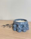 Skull Halloween candle