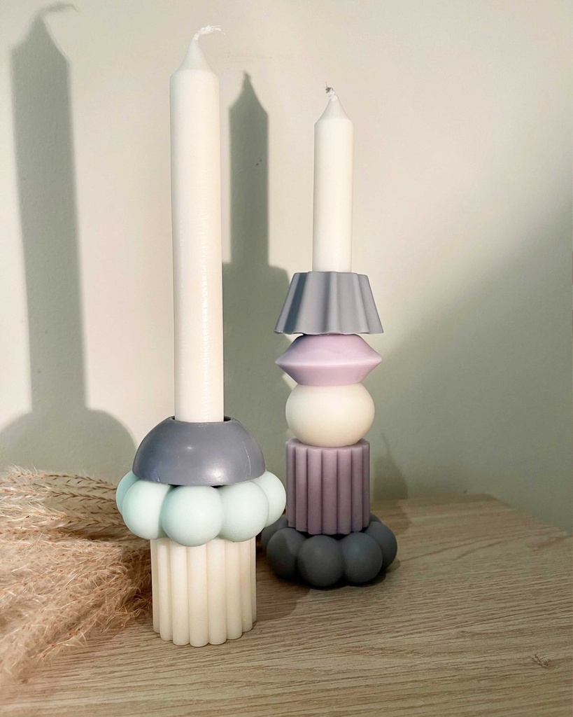 Stackable candle