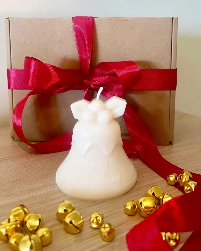 Christmas Bell Candle