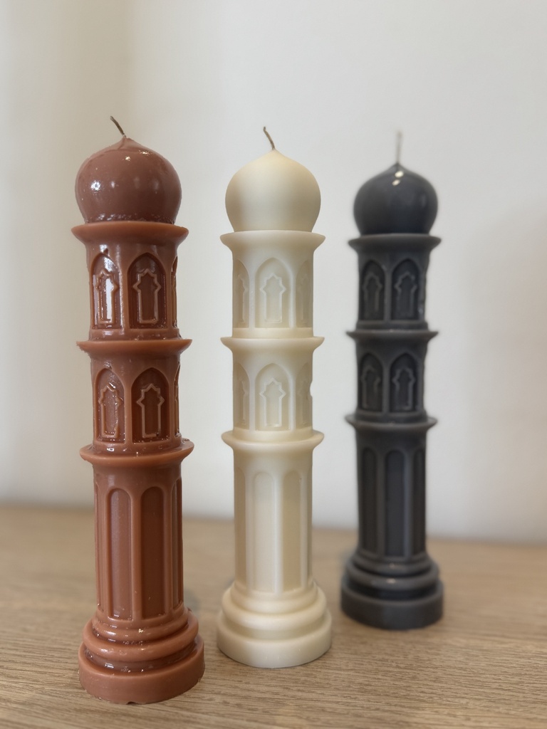 Small Pillar Ramadan Candle