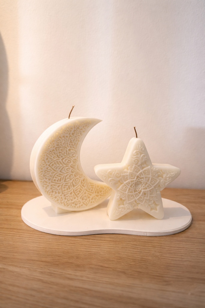  Crescent + Mini Star + Plexi Plate