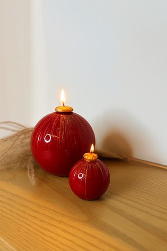 Set of 2 Ornament Candles 