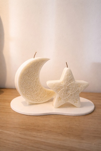  Crescent + Mini Star + Plexi Plate