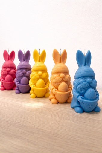 The Bunny Egg Candle